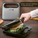 Aigoatar Panini Press Grill And Aigoatar Small Electric Kettle 1L