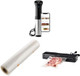 Anova Culinary Sous Vide Precision Cooker 3.0 (Wifi) 1100 Watts & Precision Vacuum Sealer Bag & Anvs01-Us00 Anova Precision Vacuum Sealer Includes 10 Precut Bags For Sous Vide And Food Storage