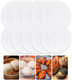 10 Pcs Round Silicone Dehydrator Sheets Silicone Steamer Mesh Non Stick Food Fruit Dehydrator Mats Steamer Mat Mesh Sheet For Buns Pastry Dim Sum Cooking Fruit Dryer (10 X 10 Inch)