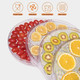 10 Pcs Round Silicone Dehydrator Sheets Silicone Steamer Mesh Non Stick Food Fruit Dehydrator Mats Steamer Mat Mesh Sheet For Buns Pastry Dim Sum Cooking Fruit Dryer (10 X 10 Inch)