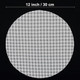 10 Pcs Round Silicone Dehydrator Sheets Silicone Steamer Mesh Non Stick Food Fruit Dehydrator Mats Steamer Mat Mesh Sheet For Buns Pastry Dim Sum Cooking Fruit Dryer (10 X 10 Inch)