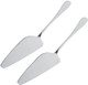 Pie Server Stainless Steel Cake Pie Pastry Server Professional Dessert Server For Cake Cheese Pie Pizza And More Pack Of 2 Silver