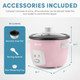 Aroma® Housewares Mini Rice & Grain Cooker And Egg Cooker Bundle - Cook Rice Grains Soup And Boil Eggs Includes 4-Cup (Cooked) Rice Cooker (Arc-302Ng) And Xl 7-Egg Capacity Steamer & Poacher