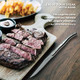 Topknife Laguiole 6 Pcs Steak Knife Set - Stainless Steel Handle - Pine Wood Block