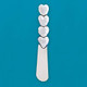 Basic Spirit Butter Spreader Knife - Heart - Soft Cheese Kitchen Gadgets Home Decorative