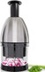 Basswood Vegetable Chopper - Onion Chopper - Pro Food Chopper - Veggie Chopper - Vegetable Chopper With Container - Hand Chopper - Slicer Dicer Cutter