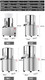 120Kg/H Commercial Food Processor Machine 110V 600W High Power Electric Vegetable Meat Chopper Grinder Stainless Steel Adjustable Thickness Food Slicer - 110Volt Granular Type