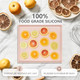 8 Pack Pink Silicone Dehydrator Trays For Liquids And 8 Pcs White Mesh Dehydrator Sheets Nonstick Fruit Leather Trays Multi-Purpose Reusable Mats/Liners For Jerky Fruit Meat Herbs Vegetables Cracker