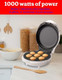 Betty Crocker Mini Cake Factory With Nonstick Surface Mini Cake Machine With Cool Touch Handle & Makes 7 Delicious Cakes In Minutes Pink/White