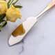 Stainless Steel Butter Cheese Spreader Knife Gradient Rose Gold Breakfast Butter Dessert Knives Set Of 6 Kitchen Slicer Sandwich Spreader For Butter Dish