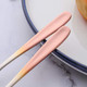 Stainless Steel Butter Cheese Spreader Knife Gradient Rose Gold Breakfast Butter Dessert Knives Set Of 6 Kitchen Slicer Sandwich Spreader For Butter Dish