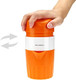 Hand Juicer Citrus Orange Squeezer Manual Lid Rotation Press Reamer For Lemon Lime Grapefruit With Strainer And Container 2 Cups