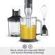 Breville Bsb510Xl Control Grip Immersion Blender Brushed Stainless Steel