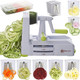 Brieftons 7-Blade Spiralizer & Brieftons Express Food Chopper (8.5-Cup)
