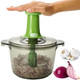 Brieftons 7-Blade Spiralizer & Brieftons Express Food Chopper (8.5-Cup)