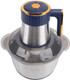 Electric Food Chopper Meat Grinder With 5L Stainless Steel Bowl 500W Copper Motor For Kitchen Meat Vegetables Onion Garlic Salad Fruits Nuts (Us Plug 110V)
