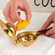 Buyer Star Quality Metal Lemon Squeezer Citrus Juicer Manual Press For Extracting The Most Juice Possible (Rose Gold)