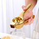 Buyer Star Quality Metal Lemon Squeezer Citrus Juicer Manual Press For Extracting The Most Juice Possible (Rose Gold)