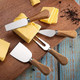 20 Pieces Set Cheese Knives Set With Wood Handle Stainless Steel Cheese Slicercheese Cuttercheese Knife Shaver Fork And Spreader For Charcuterie Board Accessories