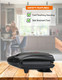 Commercial Chef Waffle Maker Nonstick Mini Waffle Maker Easy-To-Clean Electric Waffle Iron For Breakfast Waffles With Cool Touch Housing & Power On Light Thermostat