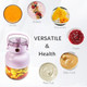 Portable Blendermultifunctional Portable Juicer Cupfruit Mixers Juicersshakes And Smoothiesrechargeable Travel Juicer Cup Electric Fruit Juice Mixer For Travel Sports Kitchen27Oz（Purple）