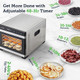Cosori Food Dehydrator Accessories For 5 Tray Cfd-N051-W Only Bpa- Cfd-Ms051-Wus Plastic Mesh Screens 2 Pack