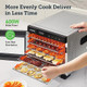 Cosori Food Dehydrator Accessories For 5 Tray Cfd-N051-W Only Bpa- Cfd-Tr051-Wus Plastic 2 Pack