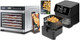 Cosori Food Dehydrator For Jerky Large Drying Space With 6.48Ft² & Air Fryer 5.8Qt Compatible With Alexa & Google Assistant