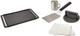 Cuisinart Ccp-2000 Reversible Cast Iron Grill/Griddle Cookware Plate Ribbed Grill & Smooth Flat Top Griddle And Cuisinart Csbk-400 Smashed Burger Kit Cast Iron