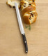 Cutco Model 3724 Santoku-Style Slicer With 10" Double-D Serrated Edge Blade And 5.5" Classic Dark Brown Handle (Often Called "Black").
