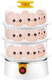 Home Egg Steamer Breakfast Machine Egg Steamer Automatic Power-Off Egg Cooker Egg Spoon Machine Breakfast God Small Steamer Chicken(White 3 Tier)