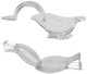 Acrylic Lemon Slice Squeezer Cute Bird Design Lemon Squeezer Fish Lemon Squeezer Creative Lemon Juicer For Kitchen Fun Citrus Squeezer For Home 2Pcs