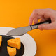 4 Pieces Cheese Knives Set Premium Stainless Steel Cheese Slicer Cheese Cutter Perfect For Parties Wedding Christmas Birthday - Matte Black