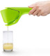 Compact Lemon Squeezer - Effortless Manual Juicing Space-Saving Foldable Design Versatile Citrus Juicer For Lemons And Orange (绿色)