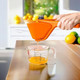 Compact Lemon Squeezer - Effortless Manual Juicing Space-Saving Foldable Design Versatile Citrus Juicer For Lemons And Orange (绿色)