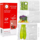 Bundle Handheld Vacuum Sealer &Mason Jar Sealer Set 1.5L + 2L Canister And 20 Reusable Vacuum Bags Bpa