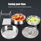 Tortilla Press Manual Taco Maker Aluminum Alloy Taco Press Multifunctional Roti Maker For Flour Tortilla Cake Crusts