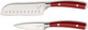 Emeril Lagasse Razor Sharp 2 Piece Chef Knife Set - 5 Inch Santoku Knife 3.5 Inch Stainless Steel Paring Knife Forged Steel Clad Emerilware - Black Handles