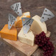 Final Touch Cheese Marker Set - Stainless Steel Markers For Easy Cheese Identification - Includes Non-Permanent Marker - Professional Presentation For Cheese Boards (Fta7080)