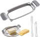 Butter Slicer Cutter Stainless Steel Set Multi-Function Single Stick Slicers For Squares 3 In 1 Spreader Knife With Holes In Blade Butter Slicer Cutter Stainless Steel Set Multi-Function Single Stick Slicers For Squares 3 In 1 Spreader Knife With Holes In Blade