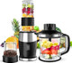 Blender And Food Processor Combo Blender For Shakes And Smoothiespersonal Blender Small Blender Suitable For Kitchenhome 700W Electric Blender With Mixer Grinder/Blender/Chopper