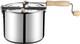 6251 Original Stainless Steel Stovetop Popcorn Popper - 6.5-Quart - By Great Northern Popcornsilver130857Pcv