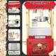 Matinee Popcorn Machine With Cart - 8Oz Popper With Stainless-Steel Kettle Warming Light And Accessories By Great Northern Popcorn (Black)