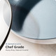Greater Goods Savvy Ceramic Nonstick Cookware Set And Cold Press Juicer Bundle (Birch White/Sage Green)