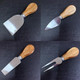 4 Piece Cheese Knife Setcheese Knives Wood Handle Stainless Steel Slicer Spreading Cheese Knife Set For Charcuterie Ancheese Spread Perfect For Cheese Slicer And Butter Cutter