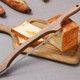 Premium Bread Bow Knife With Cutting Guide - 16" Serrated Sourdough Cutter For Homemade Bread Artisan Loaves & Baguettesbread Knife With Protective Cover & Storage Bag(Acacia)