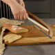 Premium Bread Bow Knife With Cutting Guide - 16" Serrated Sourdough Cutter For Homemade Bread Artisan Loaves & Baguettesbread Knife With Protective Cover & Storage Bag(Acacia)