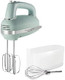 Hamilton Beach Vintage-Style 5-Speed 1.3 Amp Electric Hand Mixer With 6-Speed 250W Hand Mixer Beaters Whisk Storage Case