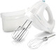 Hamilton Beach Vintage-Style 5-Speed 1.3 Amp Electric Hand Mixer With 6-Speed 250W Hand Mixer Beaters Whisk Storage Case