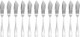 Hampton Forge Sfb04M06Bk Skandia Stark 6 Piece Butter Knife Set